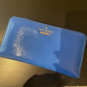 Gorgeous blue Kate Spade wallet